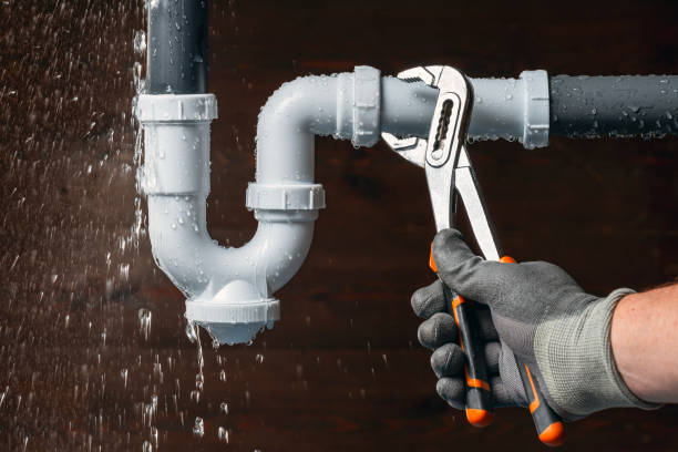 Professional Drain Cleaning technician working in Nobleton, FL